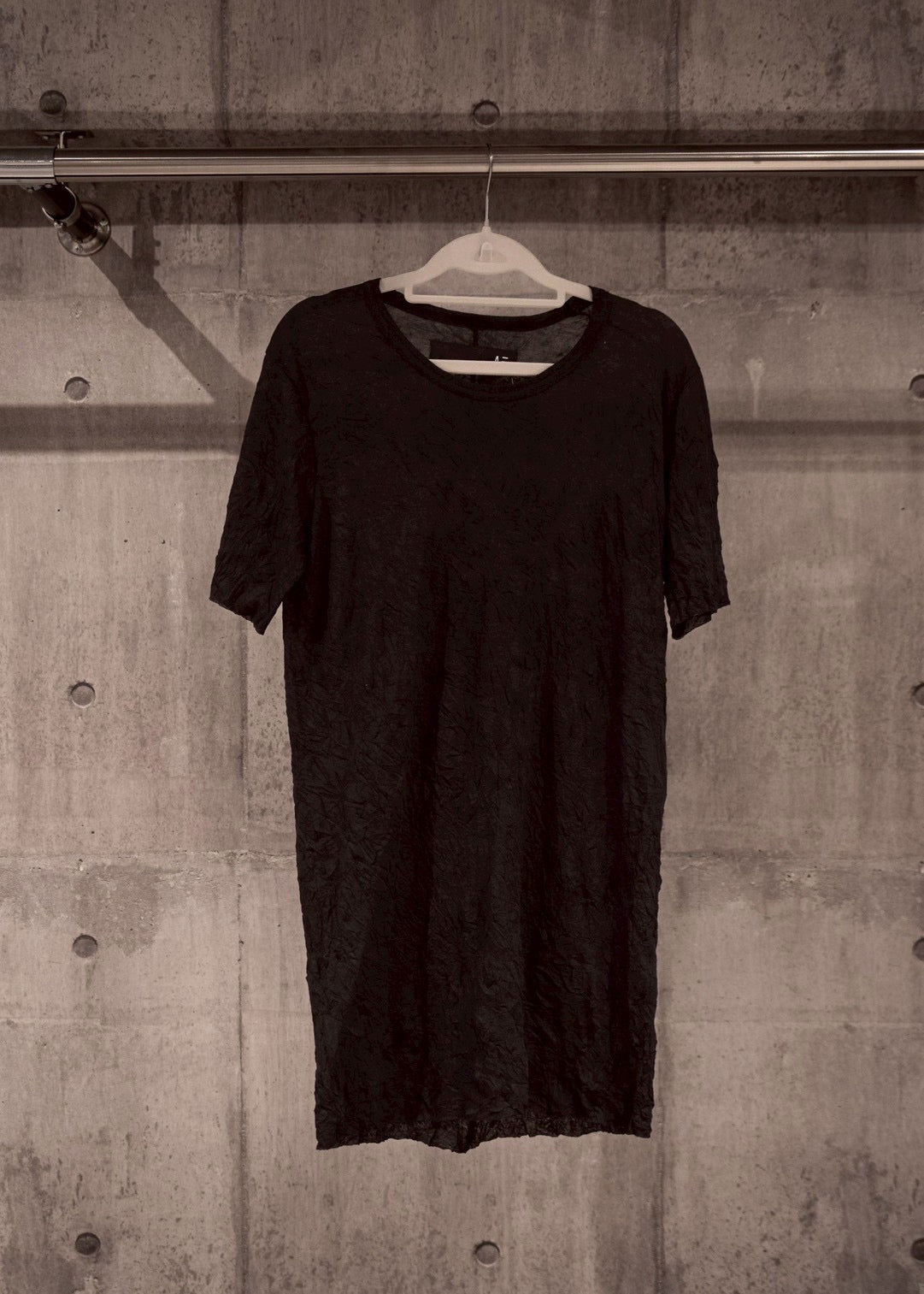 A.F ARTEFACT ag-3044-1 Gauze Crew Neck Tee