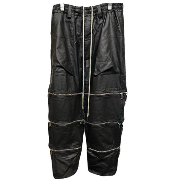 A.F ARTEFACT ag-13007 Zip Wide Pants